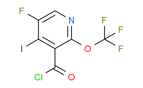 5-Fluoro-4-iodo-2-(trifluoromethoxy)pyridine-3-carbonyl chloride