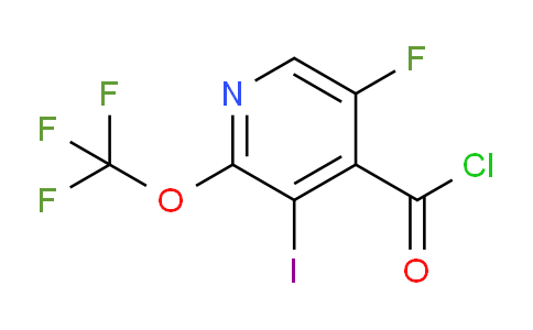 5-Fluoro-3-iodo-2-(trifluoromethoxy)pyridine-4-carbonyl chloride