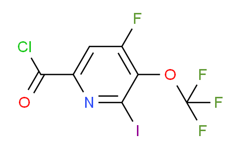 AM26676 | 1804304-88-8 | 4-Fluoro-2-iodo-3-(trifluoromethoxy)pyridine-6-carbonyl chloride