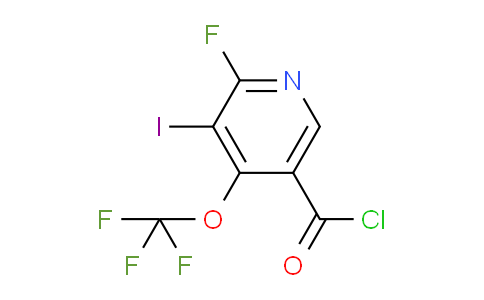 AM26679 | 1804311-50-9 | 2-Fluoro-3-iodo-4-(trifluoromethoxy)pyridine-5-carbonyl chloride