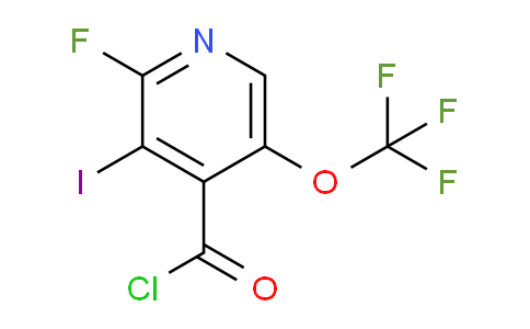 2-Fluoro-3-iodo-5-(trifluoromethoxy)pyridine-4-carbonyl chloride