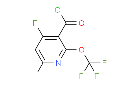 4-Fluoro-6-iodo-2-(trifluoromethoxy)pyridine-3-carbonyl chloride