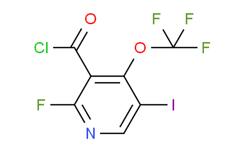 AM26697 | 1804821-75-7 | 2-Fluoro-5-iodo-4-(trifluoromethoxy)pyridine-3-carbonyl chloride
