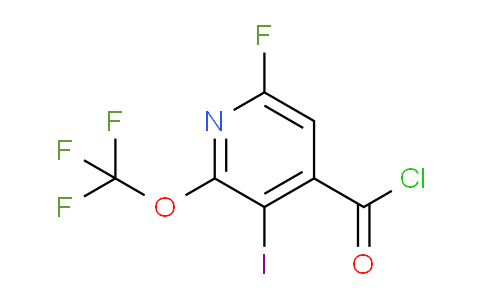 AM26698 | 1805967-72-9 | 6-Fluoro-3-iodo-2-(trifluoromethoxy)pyridine-4-carbonyl chloride