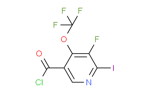 AM26701 | 1804304-71-9 | 3-Fluoro-2-iodo-4-(trifluoromethoxy)pyridine-5-carbonyl chloride