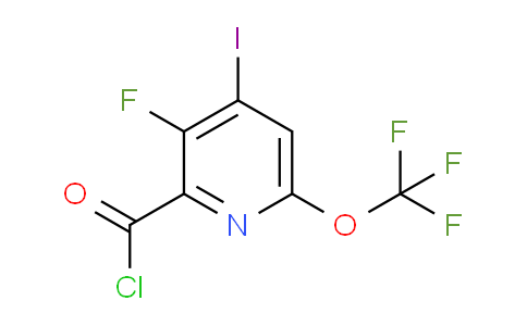 AM26705 | 1804821-90-6 | 3-Fluoro-4-iodo-6-(trifluoromethoxy)pyridine-2-carbonyl chloride