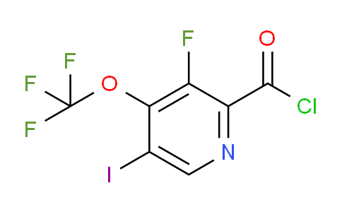 AM26706 | 1805944-07-3 | 3-Fluoro-5-iodo-4-(trifluoromethoxy)pyridine-2-carbonyl chloride