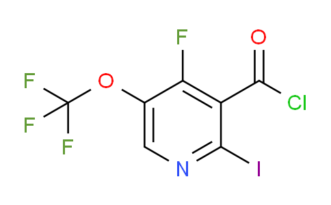 AM26708 | 1806716-10-8 | 4-Fluoro-2-iodo-5-(trifluoromethoxy)pyridine-3-carbonyl chloride