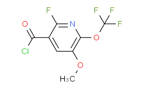AM26711 | 1803699-90-2 | 2-Fluoro-5-methoxy-6-(trifluoromethoxy)pyridine-3-carbonyl chloride