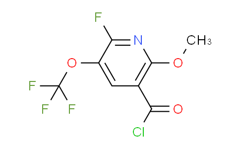 AM26712 | 1805977-08-5 | 2-Fluoro-6-methoxy-3-(trifluoromethoxy)pyridine-5-carbonyl chloride
