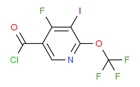 AM26718 | 1804304-93-5 | 4-Fluoro-3-iodo-2-(trifluoromethoxy)pyridine-5-carbonyl chloride