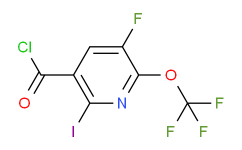 AM26723 | 1804308-24-4 | 3-Fluoro-6-iodo-2-(trifluoromethoxy)pyridine-5-carbonyl chloride