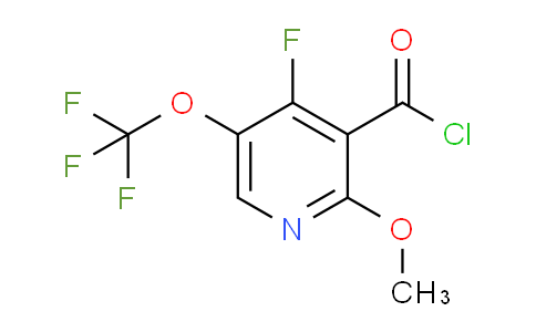 AM26729 | 1803679-36-8 | 4-Fluoro-2-methoxy-5-(trifluoromethoxy)pyridine-3-carbonyl chloride