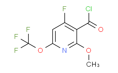 AM26730 | 1804434-19-2 | 4-Fluoro-2-methoxy-6-(trifluoromethoxy)pyridine-3-carbonyl chloride