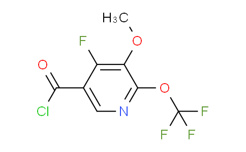 AM26731 | 1803700-01-7 | 4-Fluoro-3-methoxy-2-(trifluoromethoxy)pyridine-5-carbonyl chloride