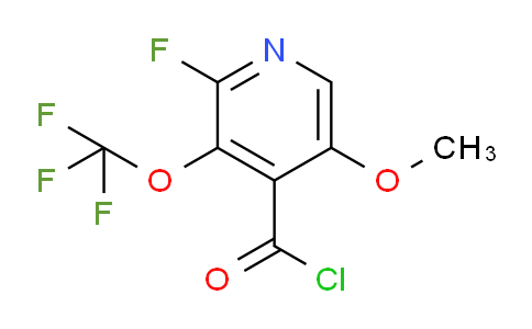 2-Fluoro-5-methoxy-3-(trifluoromethoxy)pyridine-4-carbonyl chloride