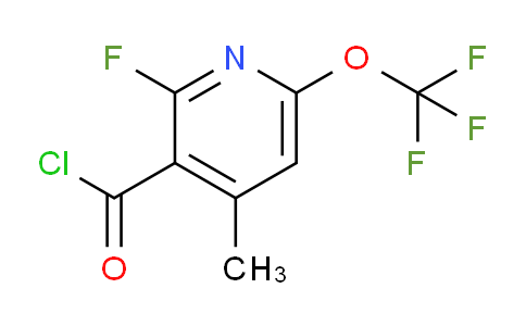 AM26745 | 1803680-27-4 | 2-Fluoro-4-methyl-6-(trifluoromethoxy)pyridine-3-carbonyl chloride