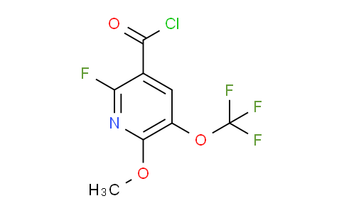 AM26748 | 1805955-28-5 | 2-Fluoro-6-methoxy-5-(trifluoromethoxy)pyridine-3-carbonyl chloride