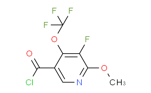 AM26749 | 1804627-77-7 | 3-Fluoro-2-methoxy-4-(trifluoromethoxy)pyridine-5-carbonyl chloride