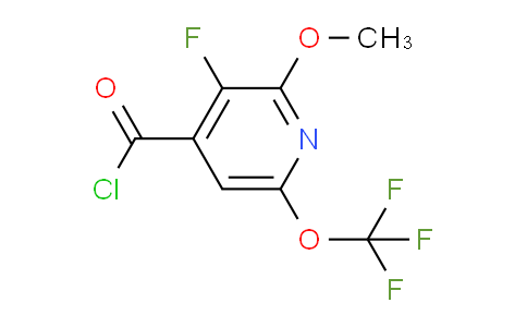AM26751 | 1804326-27-9 | 3-Fluoro-2-methoxy-6-(trifluoromethoxy)pyridine-4-carbonyl chloride