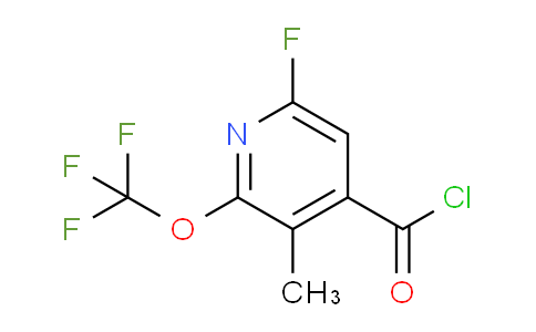 AM26752 | 1804737-82-3 | 6-Fluoro-3-methyl-2-(trifluoromethoxy)pyridine-4-carbonyl chloride