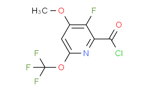 AM26755 | 1805977-13-2 | 3-Fluoro-4-methoxy-6-(trifluoromethoxy)pyridine-2-carbonyl chloride