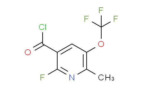 AM26756 | 1805957-74-7 | 2-Fluoro-6-methyl-5-(trifluoromethoxy)pyridine-3-carbonyl chloride