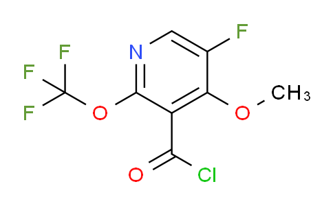 AM26758 | 1804627-94-8 | 5-Fluoro-4-methoxy-2-(trifluoromethoxy)pyridine-3-carbonyl chloride