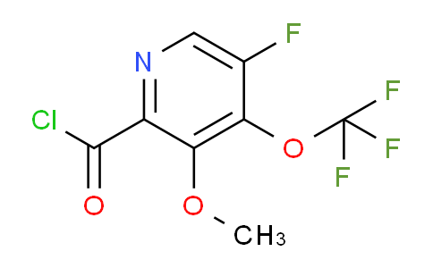 AM26759 | 1805977-15-4 | 5-Fluoro-3-methoxy-4-(trifluoromethoxy)pyridine-2-carbonyl chloride
