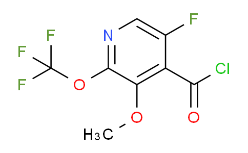 5-Fluoro-3-methoxy-2-(trifluoromethoxy)pyridine-4-carbonyl chloride