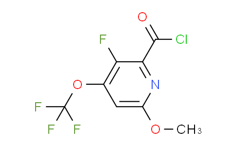3-Fluoro-6-methoxy-4-(trifluoromethoxy)pyridine-2-carbonyl chloride