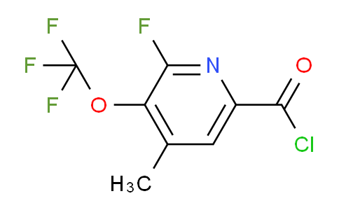 AM26770 | 1804433-58-6 | 2-Fluoro-4-methyl-3-(trifluoromethoxy)pyridine-6-carbonyl chloride
