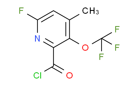AM26771 | 1804784-48-2 | 6-Fluoro-4-methyl-3-(trifluoromethoxy)pyridine-2-carbonyl chloride