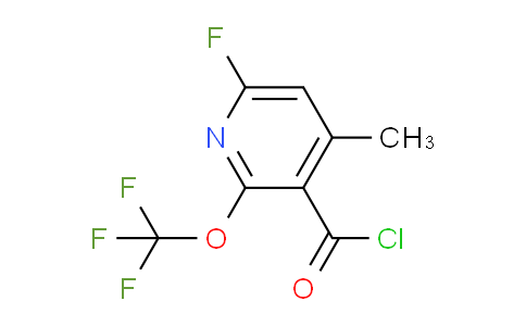 AM26772 | 1805957-69-0 | 6-Fluoro-4-methyl-2-(trifluoromethoxy)pyridine-3-carbonyl chloride