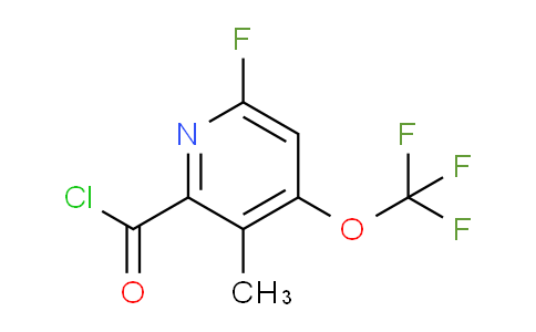 AM26774 | 1803938-33-1 | 6-Fluoro-3-methyl-4-(trifluoromethoxy)pyridine-2-carbonyl chloride