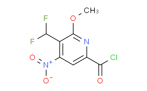 AM26785 | 1361849-39-9 | 3-(Difluoromethyl)-2-methoxy-4-nitropyridine-6-carbonyl chloride