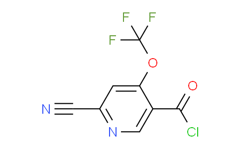 AM26789 | 1804586-59-1 | 2-Cyano-4-(trifluoromethoxy)pyridine-5-carbonyl chloride