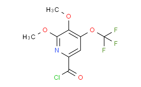 2,3-Dimethoxy-4-(trifluoromethoxy)pyridine-6-carbonyl chloride