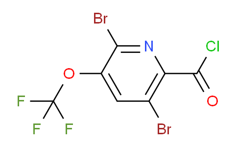 AM26815 | 1803928-44-0 | 2,5-Dibromo-3-(trifluoromethoxy)pyridine-6-carbonyl chloride