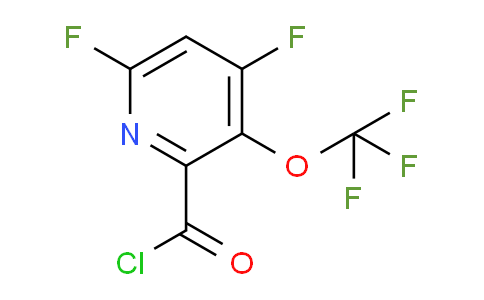 AM26817 | 1804604-59-8 | 4,6-Difluoro-3-(trifluoromethoxy)pyridine-2-carbonyl chloride
