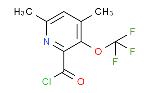 AM26823 | 1803977-09-4 | 4,6-Dimethyl-3-(trifluoromethoxy)pyridine-2-carbonyl chloride