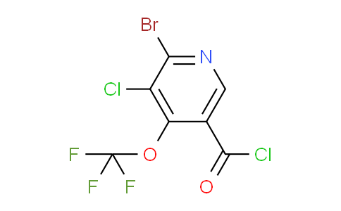 AM26826 | 1806170-67-1 | 2-Bromo-3-chloro-4-(trifluoromethoxy)pyridine-5-carbonyl chloride