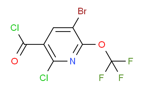 AM26828 | 1803437-68-4 | 3-Bromo-6-chloro-2-(trifluoromethoxy)pyridine-5-carbonyl chloride