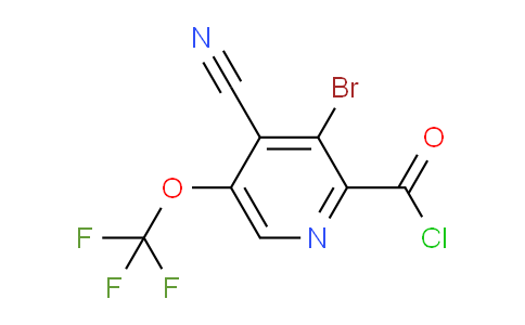 AM26830 | 1806157-63-0 | 3-Bromo-4-cyano-5-(trifluoromethoxy)pyridine-2-carbonyl chloride