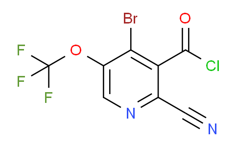 AM26831 | 1803985-67-2 | 4-Bromo-2-cyano-5-(trifluoromethoxy)pyridine-3-carbonyl chloride