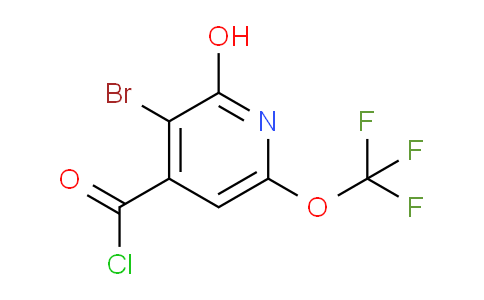 AM26838 | 1806174-94-6 | 3-Bromo-2-hydroxy-6-(trifluoromethoxy)pyridine-4-carbonyl chloride
