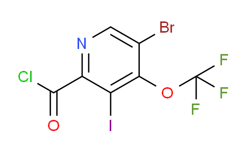 AM26844 | 1804393-60-9 | 5-Bromo-3-iodo-4-(trifluoromethoxy)pyridine-2-carbonyl chloride