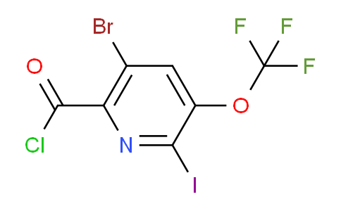 AM26846 | 1806211-20-0 | 5-Bromo-2-iodo-3-(trifluoromethoxy)pyridine-6-carbonyl chloride