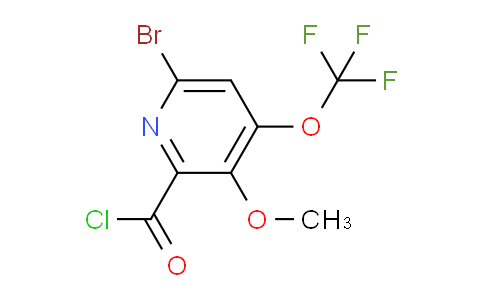 AM26848 | 1803626-18-7 | 6-Bromo-3-methoxy-4-(trifluoromethoxy)pyridine-2-carbonyl chloride