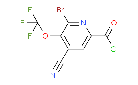 AM26851 | 1804665-67-5 | 2-Bromo-4-cyano-3-(trifluoromethoxy)pyridine-6-carbonyl chloride